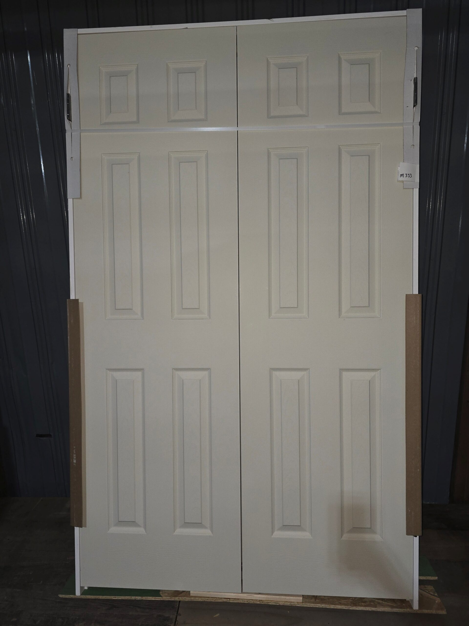 6 Panel Raised Panel Double Pre-hung - M334