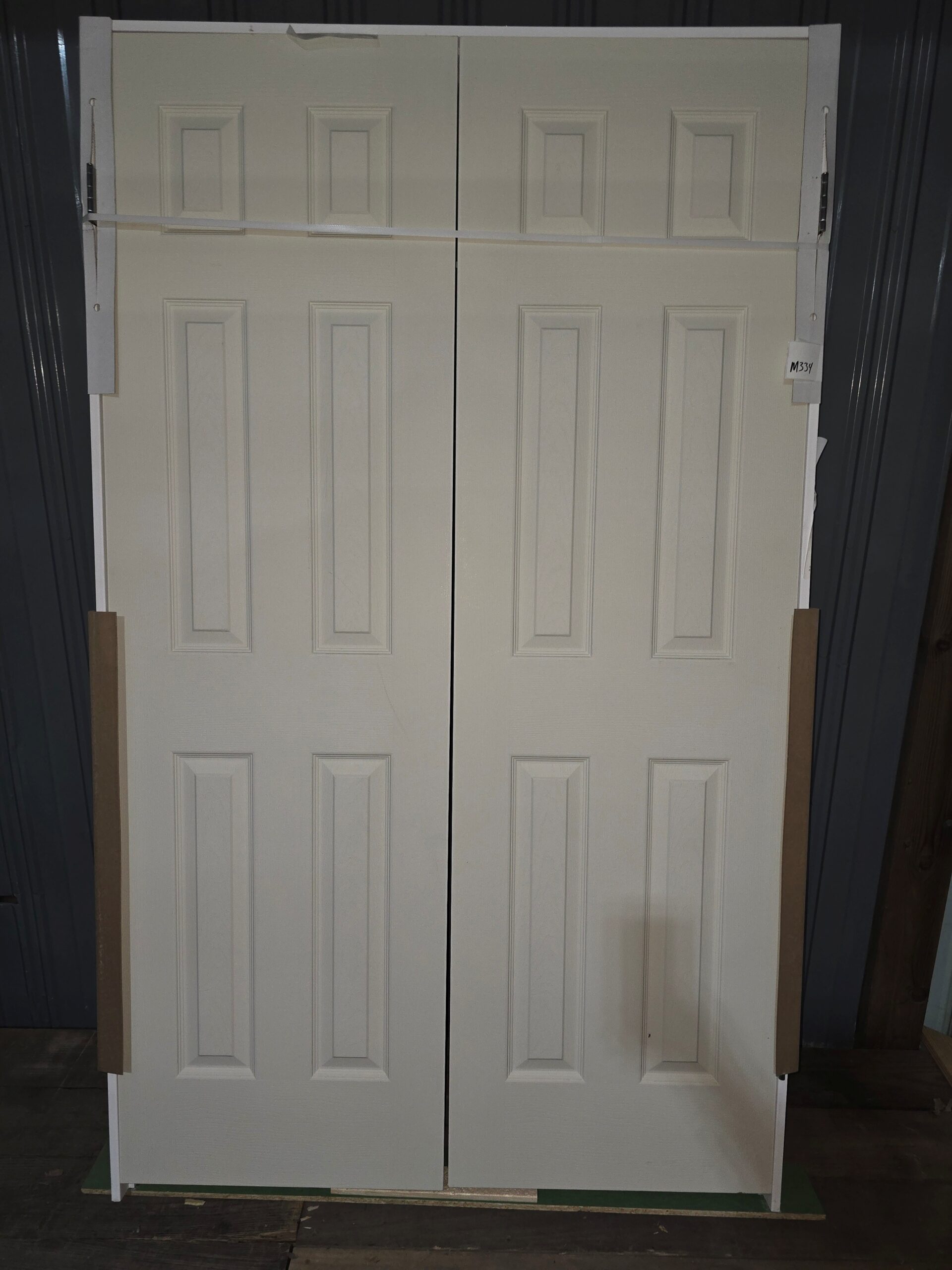 6 Panel Raised Panel Double Pre-hung - M333 & M334