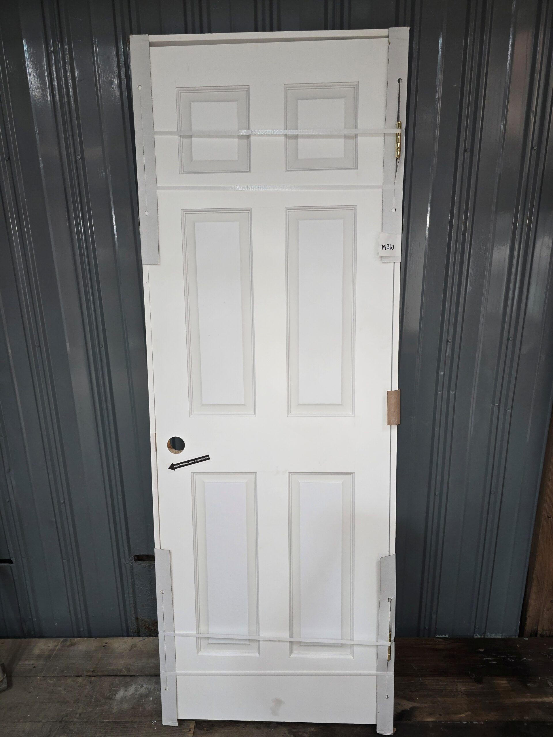 Interior Six Panel Raised Panel Door - M363