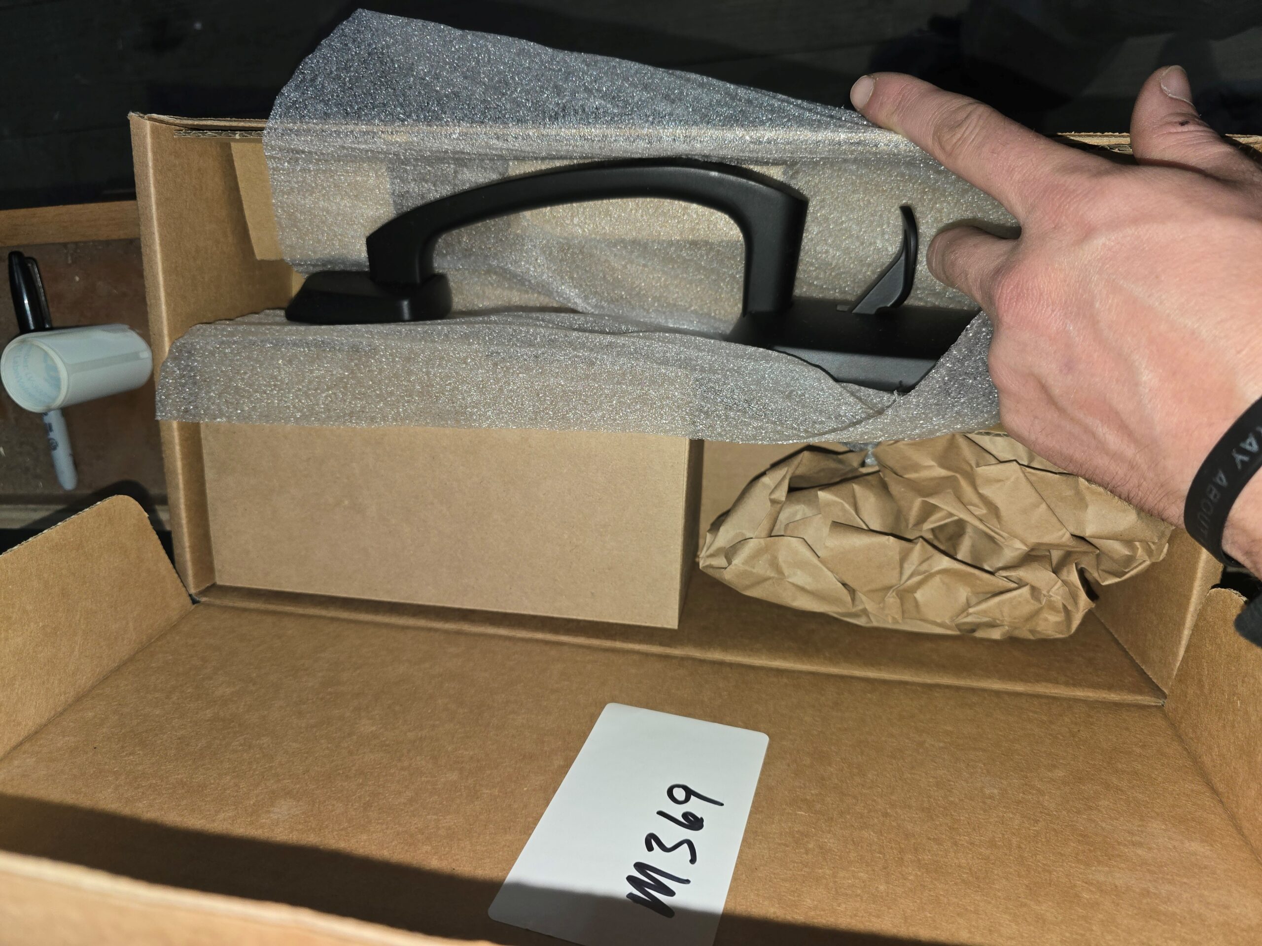 Front Entry Handle and Bowery Knob - M367 & M368 & M369