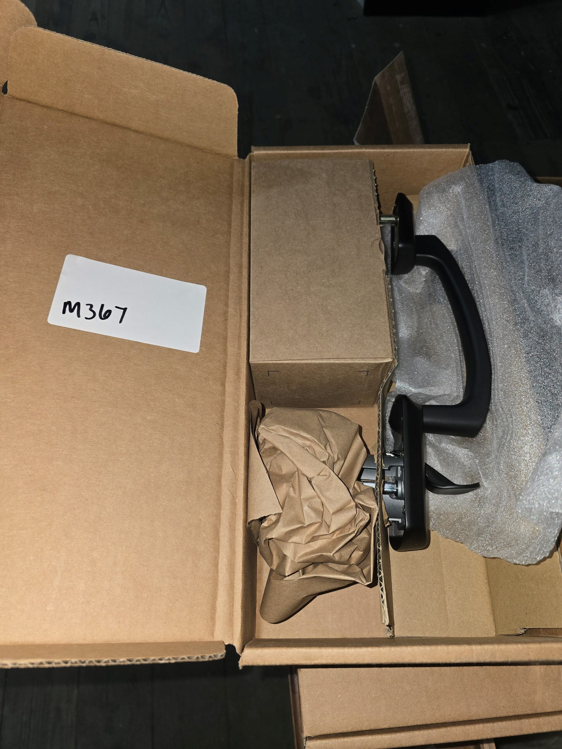 Front Entry Handle and Bowery Knob - M367 & M368 & M369