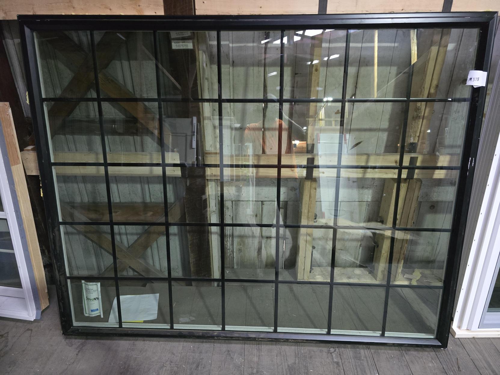 Black Clad Andersen Fixed Window - M378