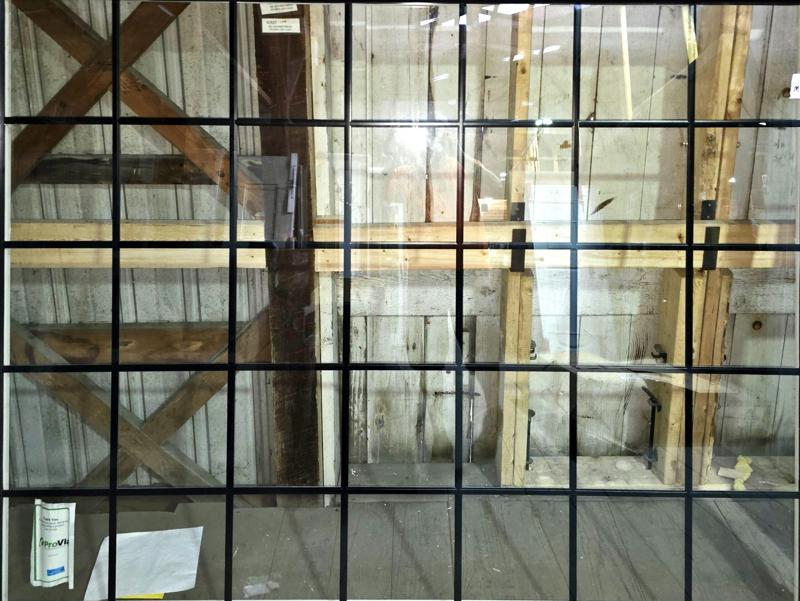 Black Clad Andersen Fixed Window - M378